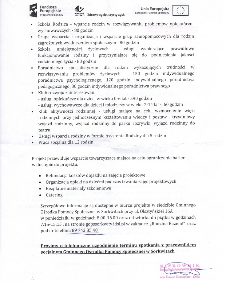projekt Rodzina Razem str 2
